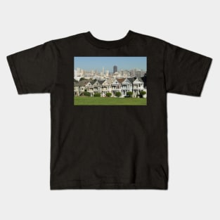 The Painted Ladies - San Francisco Kids T-Shirt